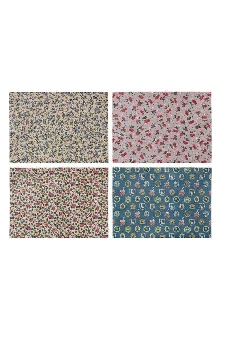 Artisan Patterned Gift Wrap Set, Assorted Paper, Main, color, Multicolor