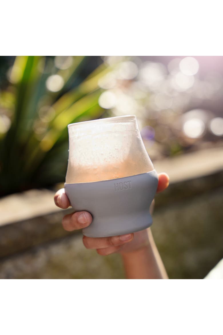 Glass FREEZE Sipping Cooling Cup Set of 2, Alternate, color, Gray