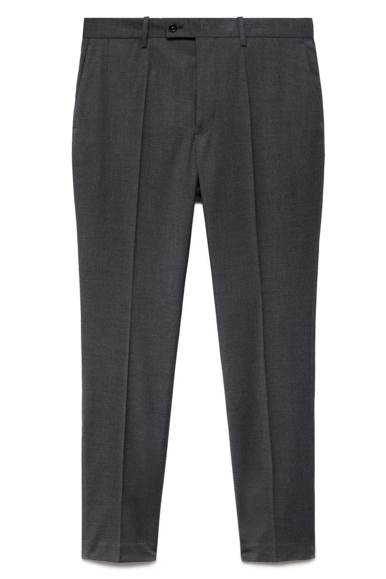 Milan Slim Fit Suit Pants, Alternate, color, GREY