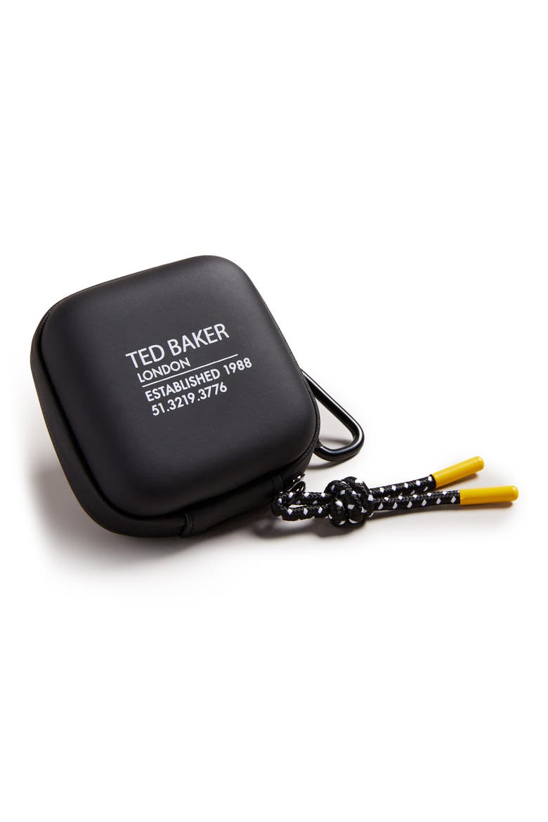 Croll Rubberized Headphone Case, Alternate, color, BLACK