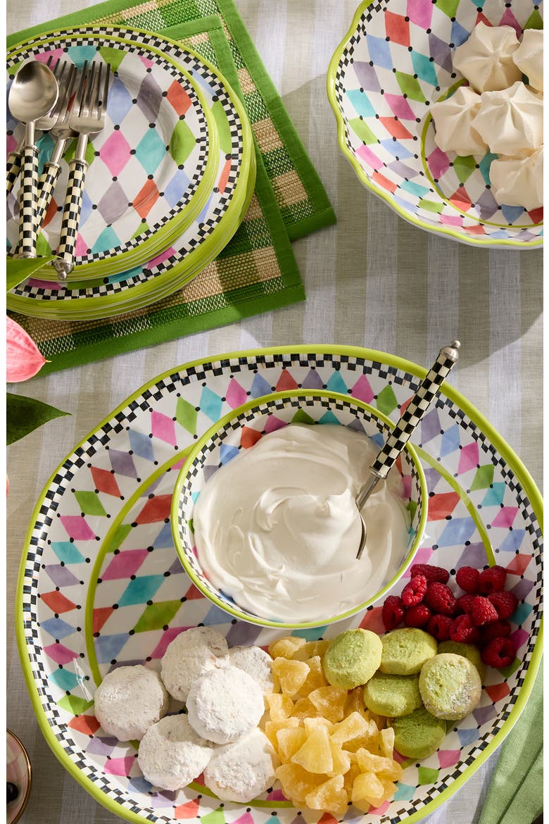 Palm Springs Large Melamine Platter, Alternate, color, PINK MULTI