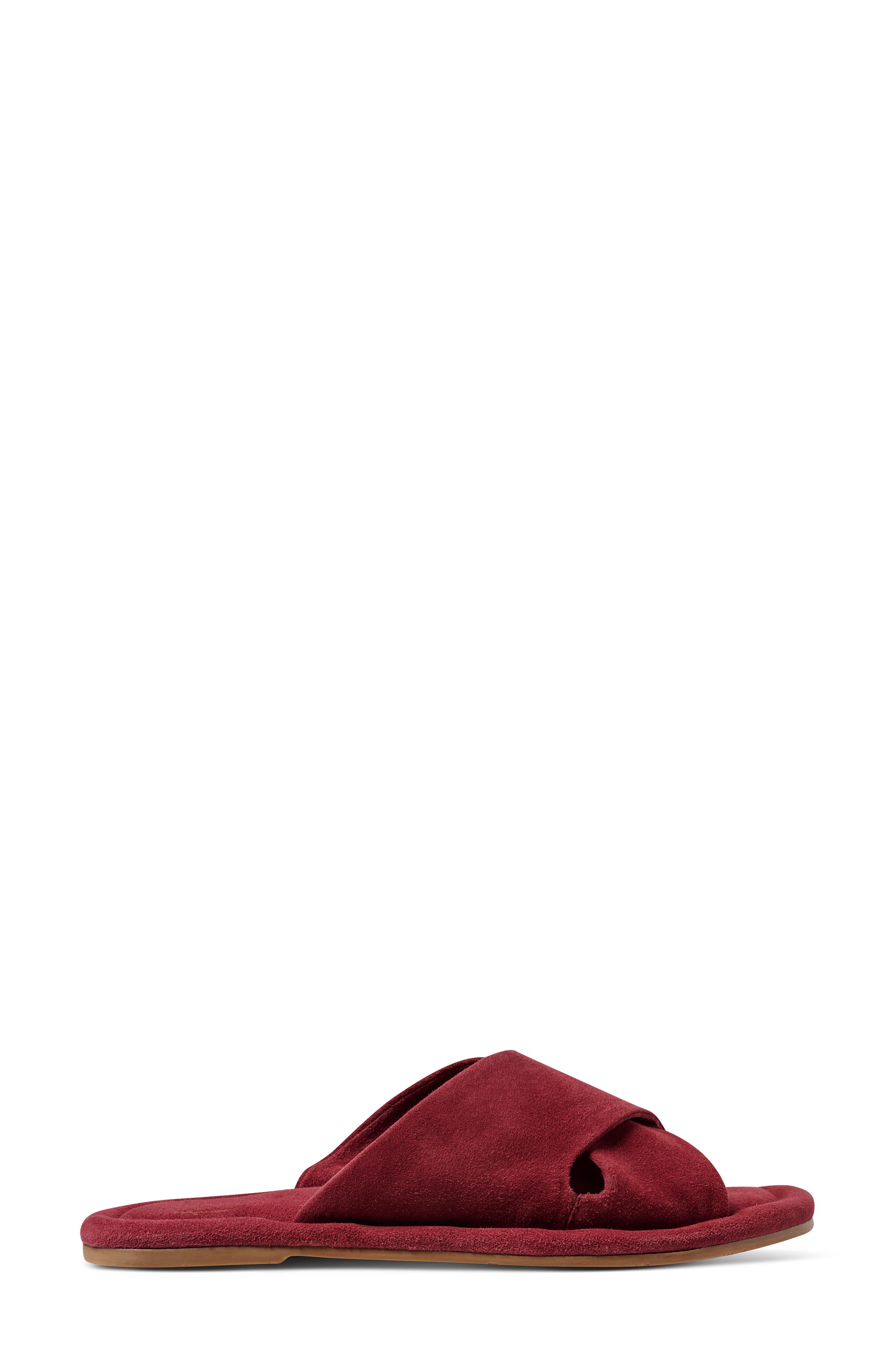 Myna Crossover Strap Slide Sandal, Alternate, color, PORT