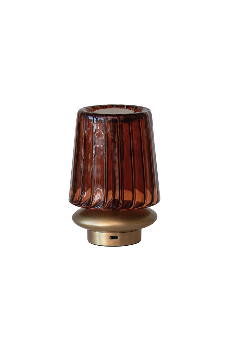 Storied Home LED Table Lamp with Touch Sensor, Main, color, Yellow