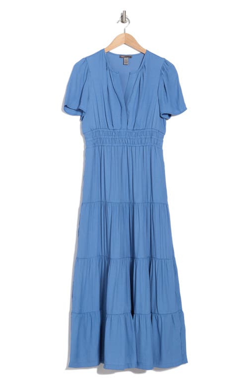 By Design Rio Crepe Maxi Dress In Dutch Blue
