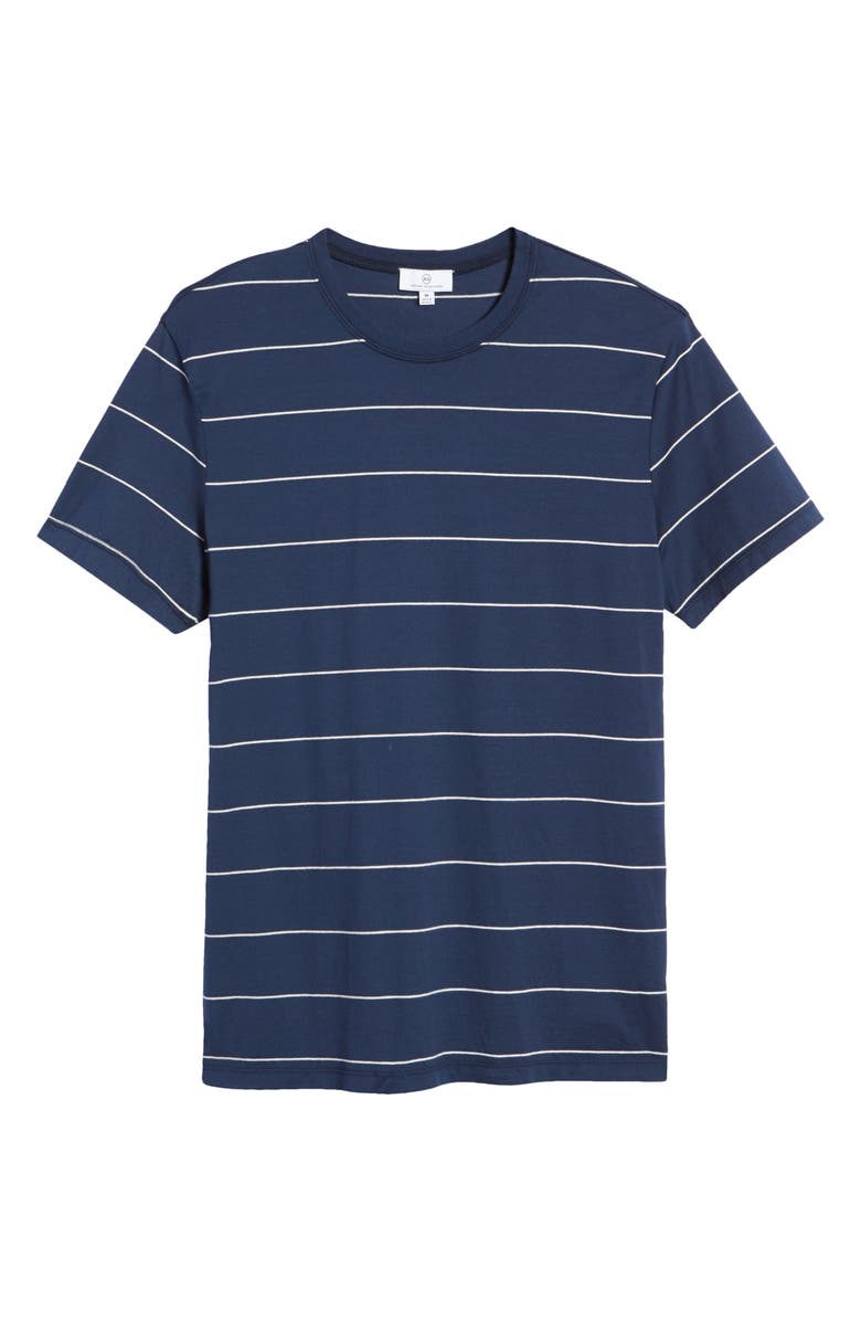 AG Bryce Stripe T-Shirt, Alternate, color, Midnight Berlin/Ivory Dust