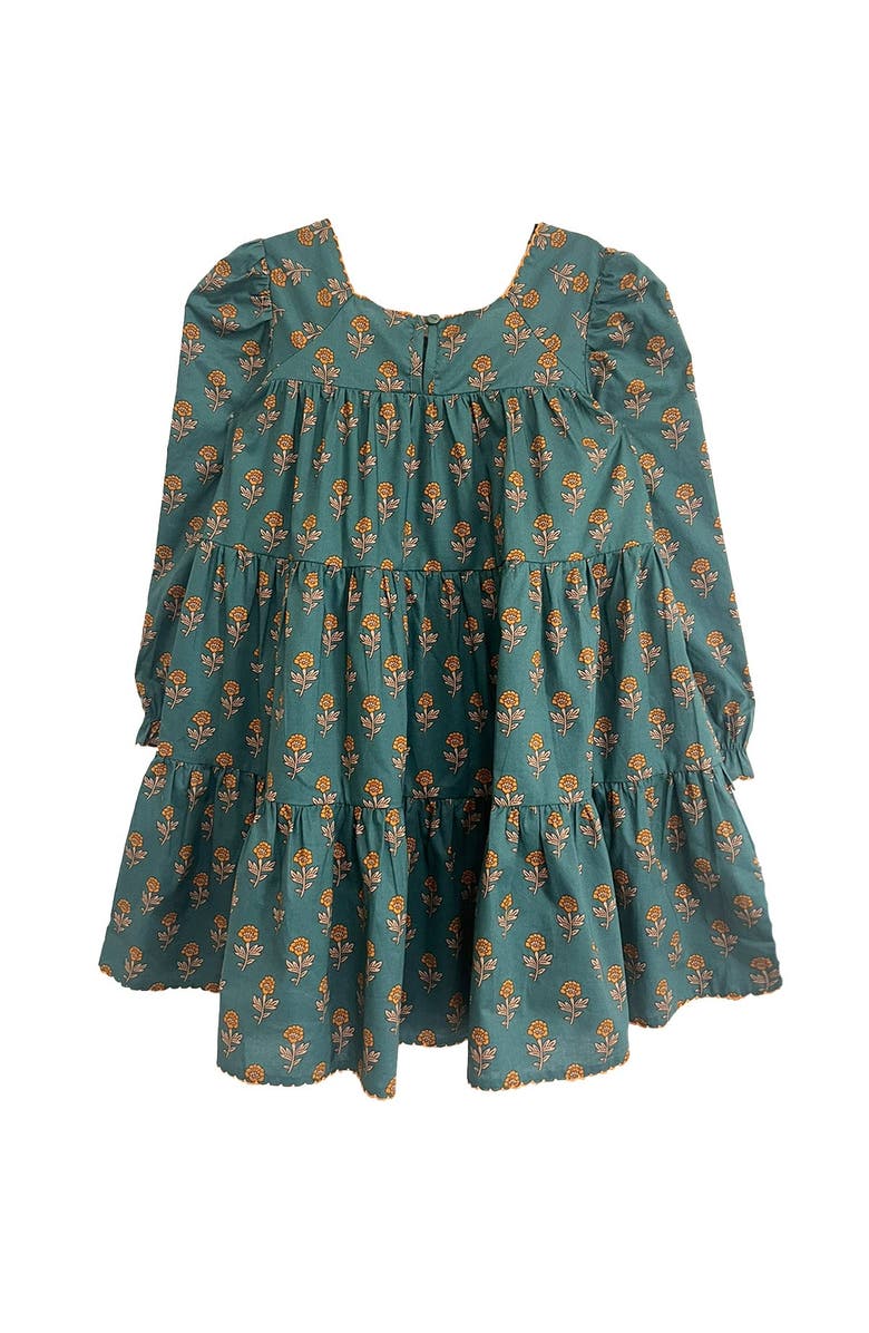 Mabel + Honey Autumn Ivy Dress, Alternate, color, Green