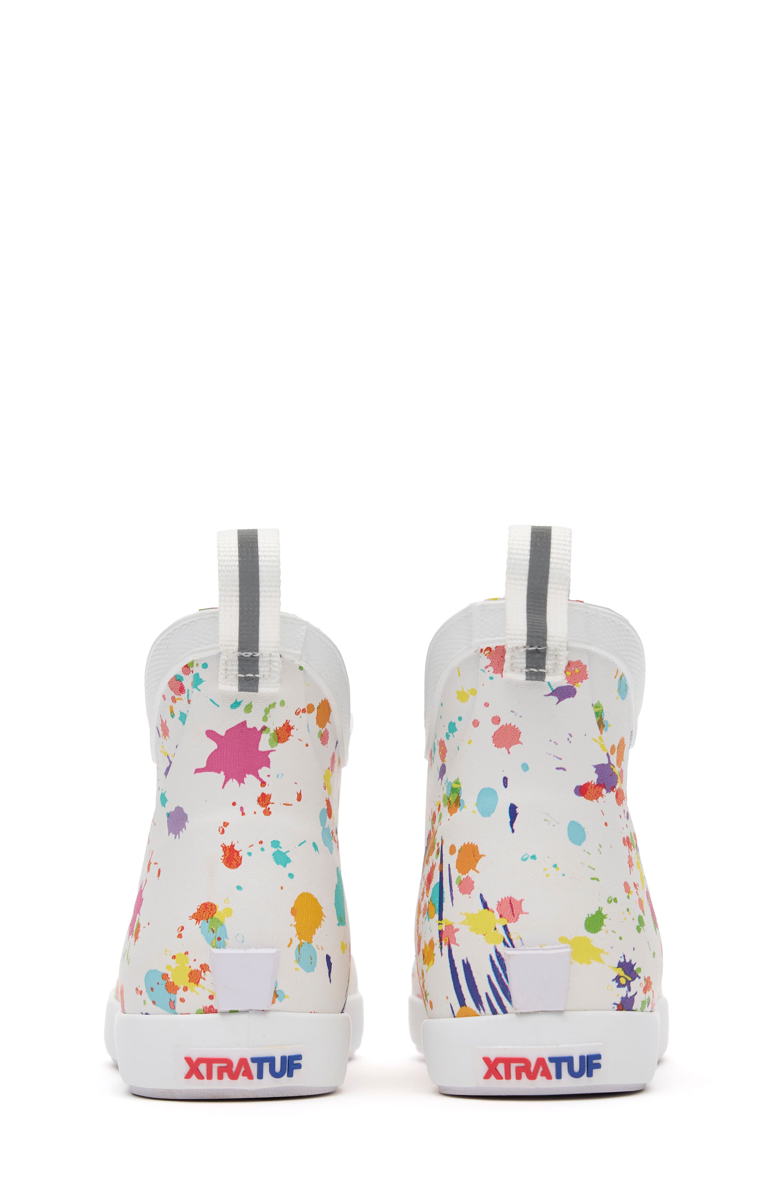 Waterproof Deck Boot, Alternate, color, PAINT SPLATTER