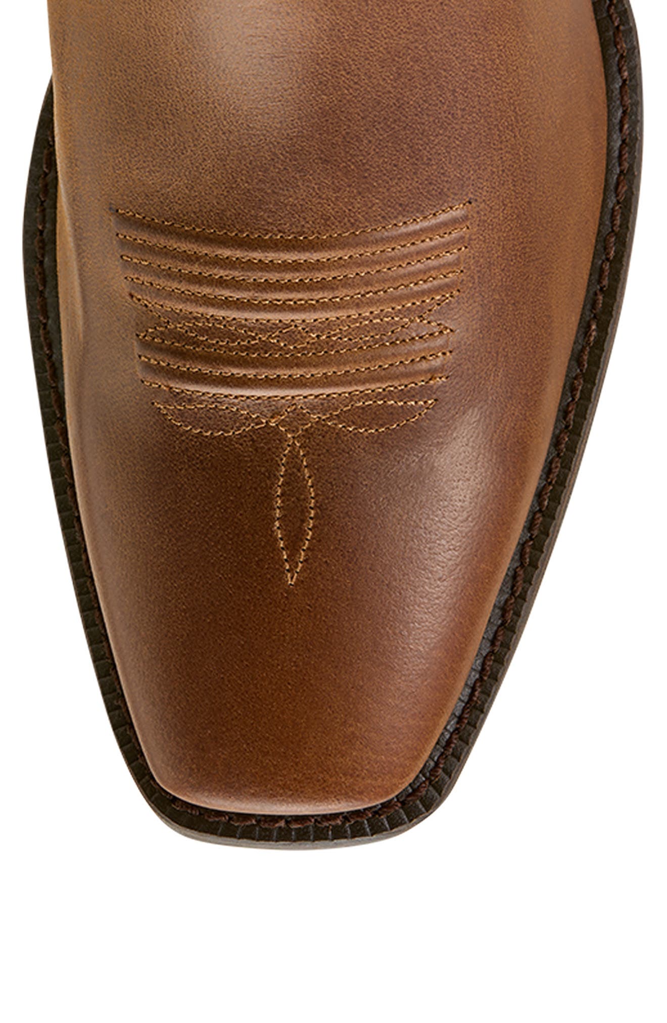 Sport Lawman Square Toe Cowboy Boot, Alternate, color, BROWN