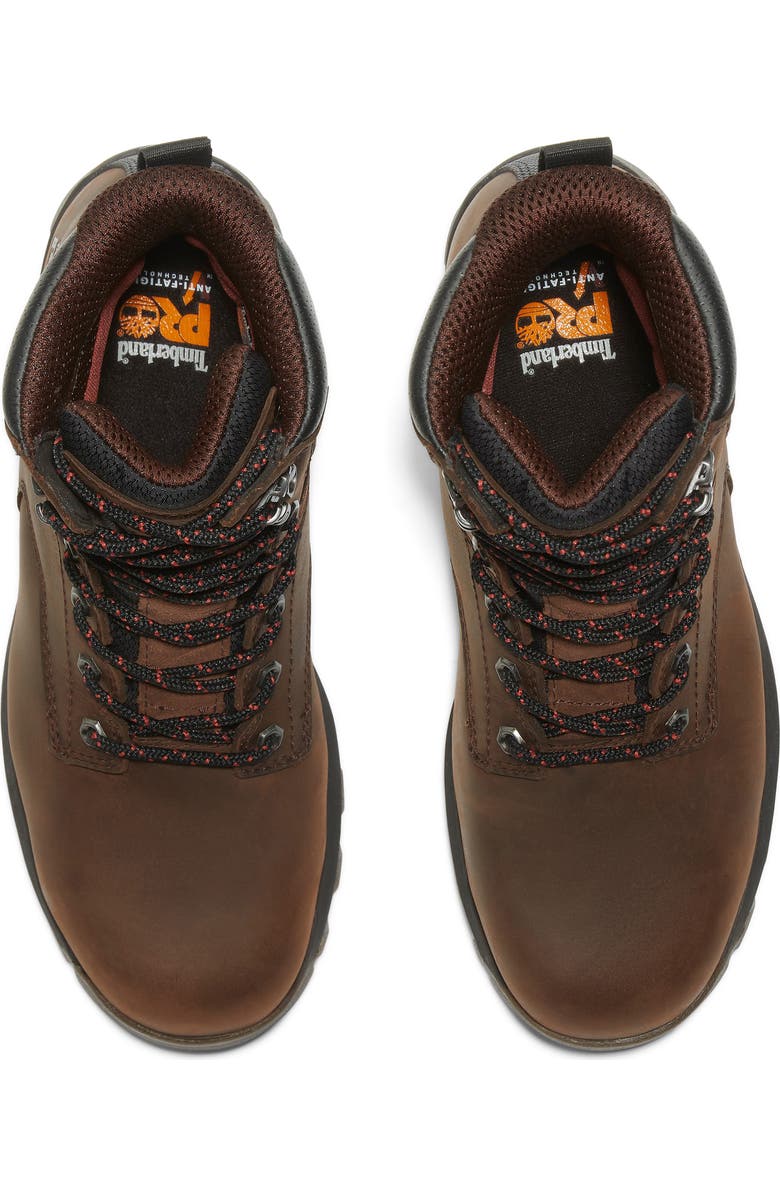 Timberland TiTAN<sup>®</sup> EV 8" Composite Toe Waterproof Insulated Work Boot, Alternate, color, Brown