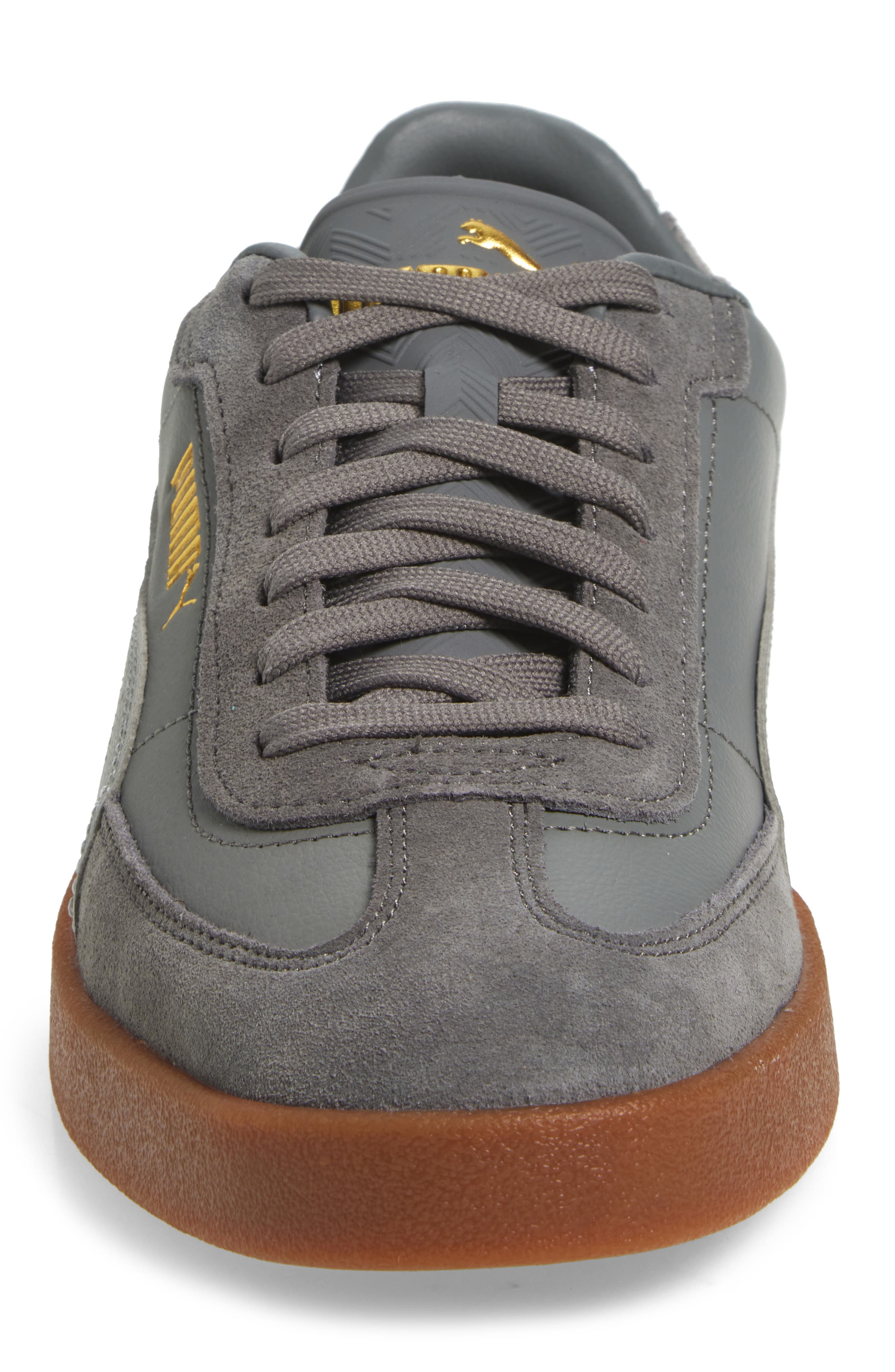 PUMA Club II Era Sneaker, Alternate, color, Cast Iron-Smokey Gray-Gold