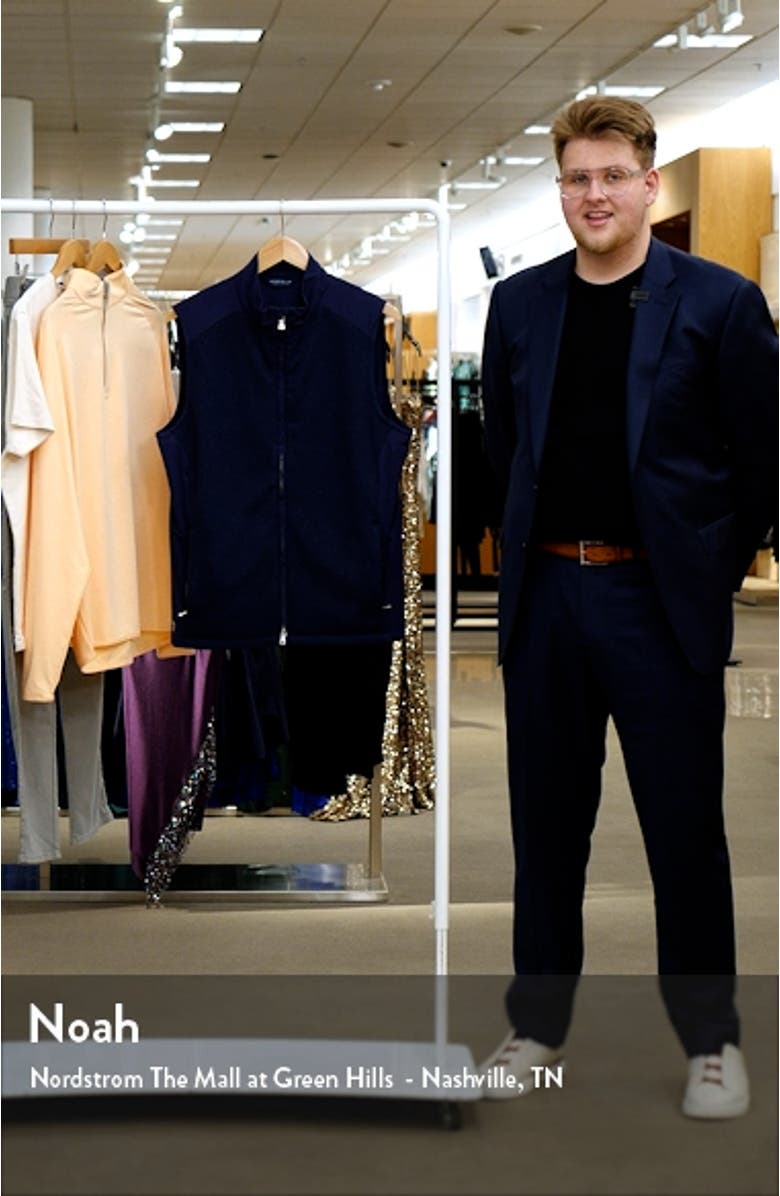 Crown Crafted Cambridge Water Resistant Performance Vest, sales video thumbnail