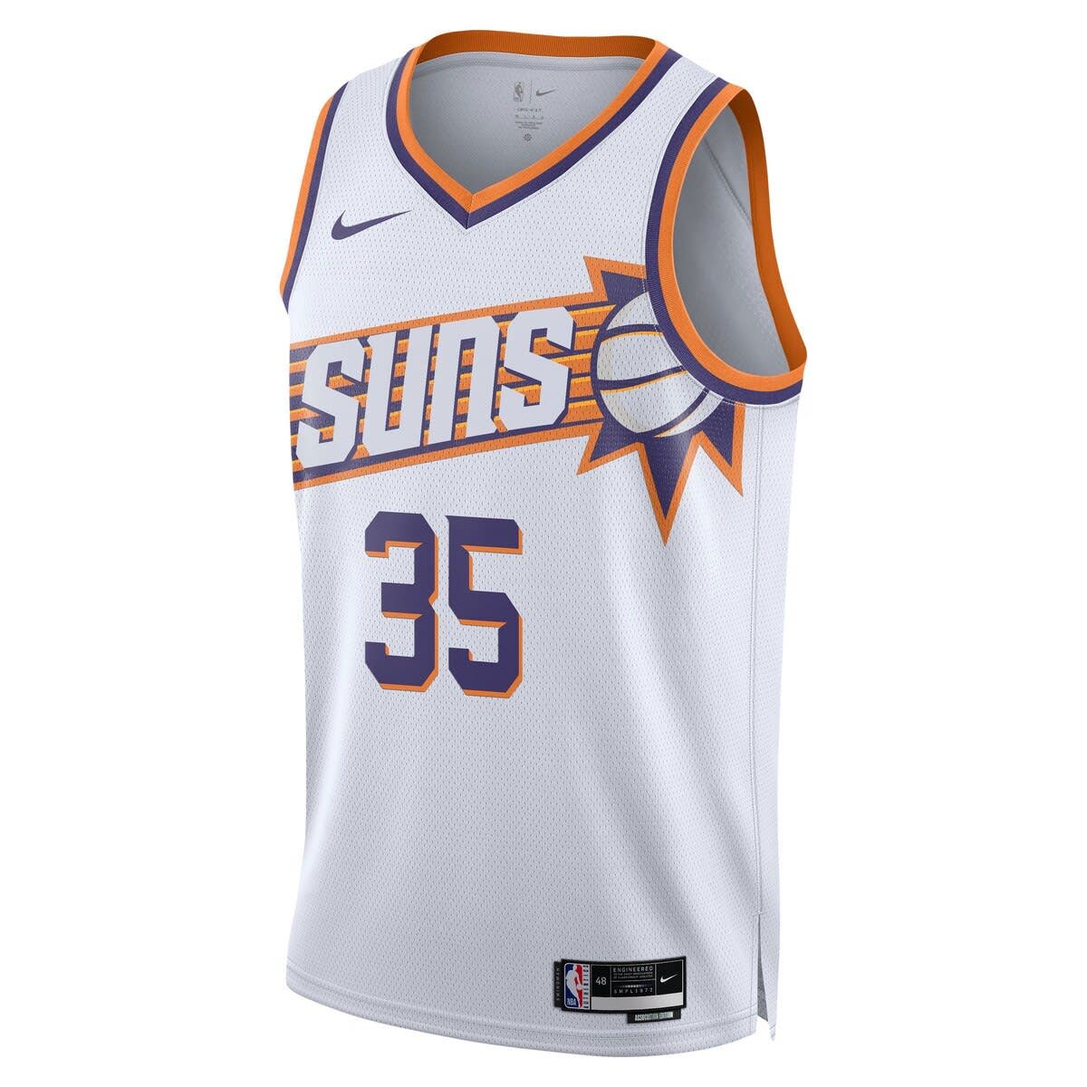 Unisex Nike Kevin Durant White Phoenix Suns Swingman Jersey