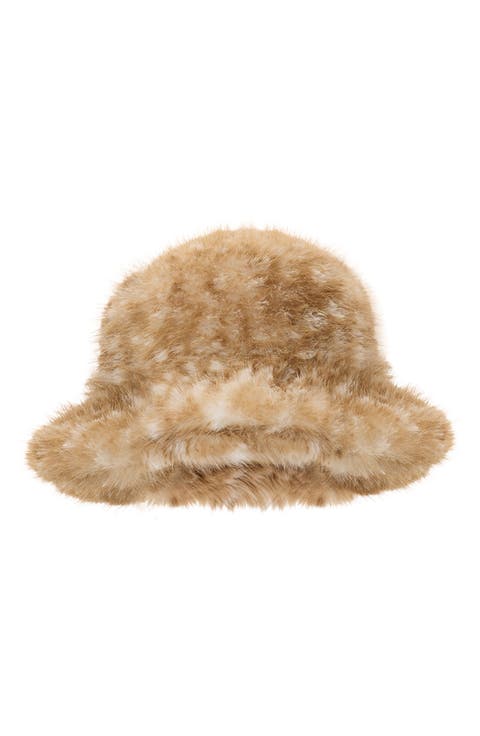 Faux Fur Bucket Hat