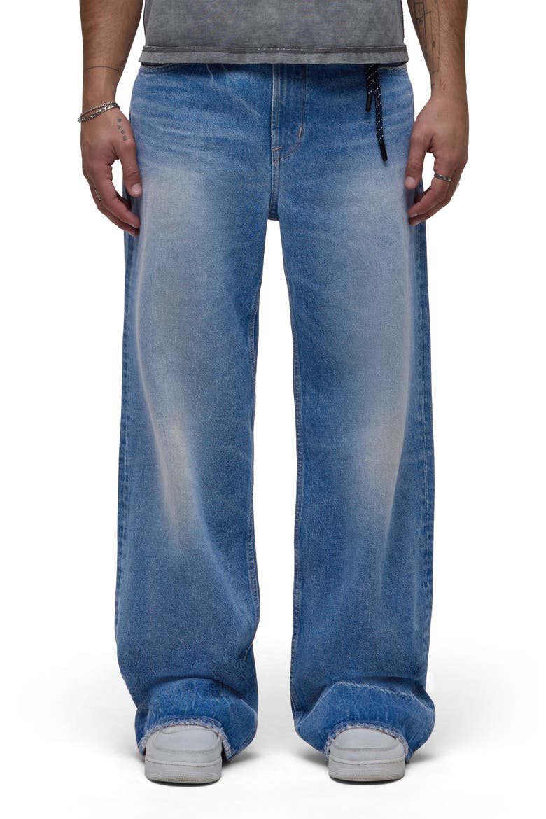 Luca Wide Leg Jeans, Main, color, BURBANK