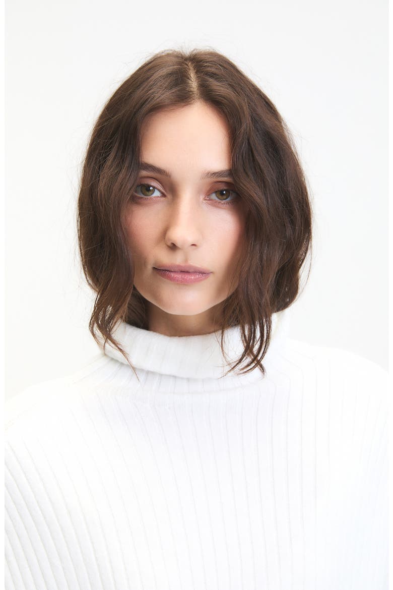 Marlon Turtleneck Sweater, Alternate, color, ECRU
