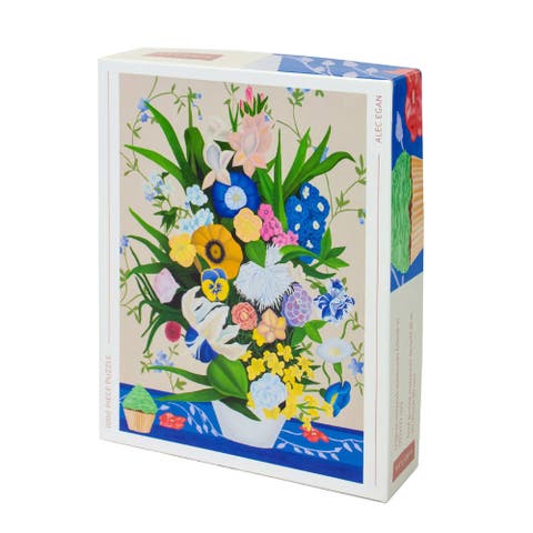 Bouquet with Cupcake 1000 Piece Jigsaw Puzzle