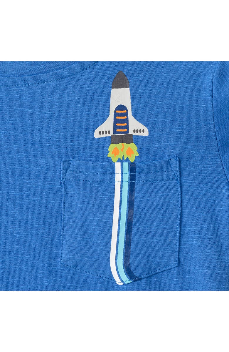 Andy & Evan Kids' Pocket Graphic T-Shirt, Alternate, color, Blue