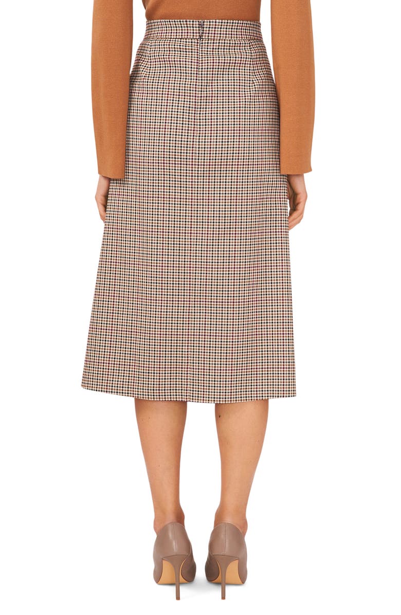 Halogen<sup>®</sup> Check A-Line Skirt, Alternate, color,