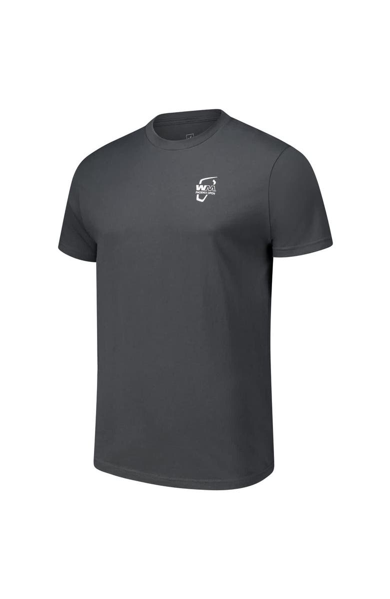 FLOMOTION Unisex Flomotion Charcoal WM Phoenix Open Arizona T-Shirt, Alternate, color, Charcoal