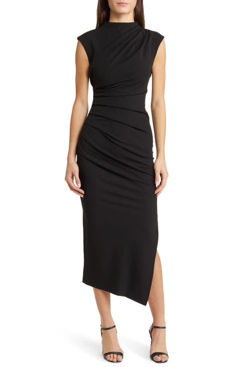Dida Funnel Neck Cocktail Dress