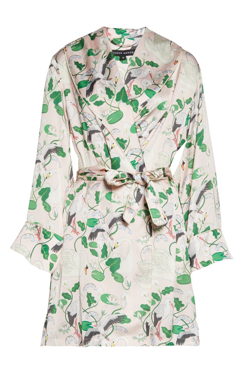 Karen Mabon Botanical Garden Wrap Robe, Alternate, color,