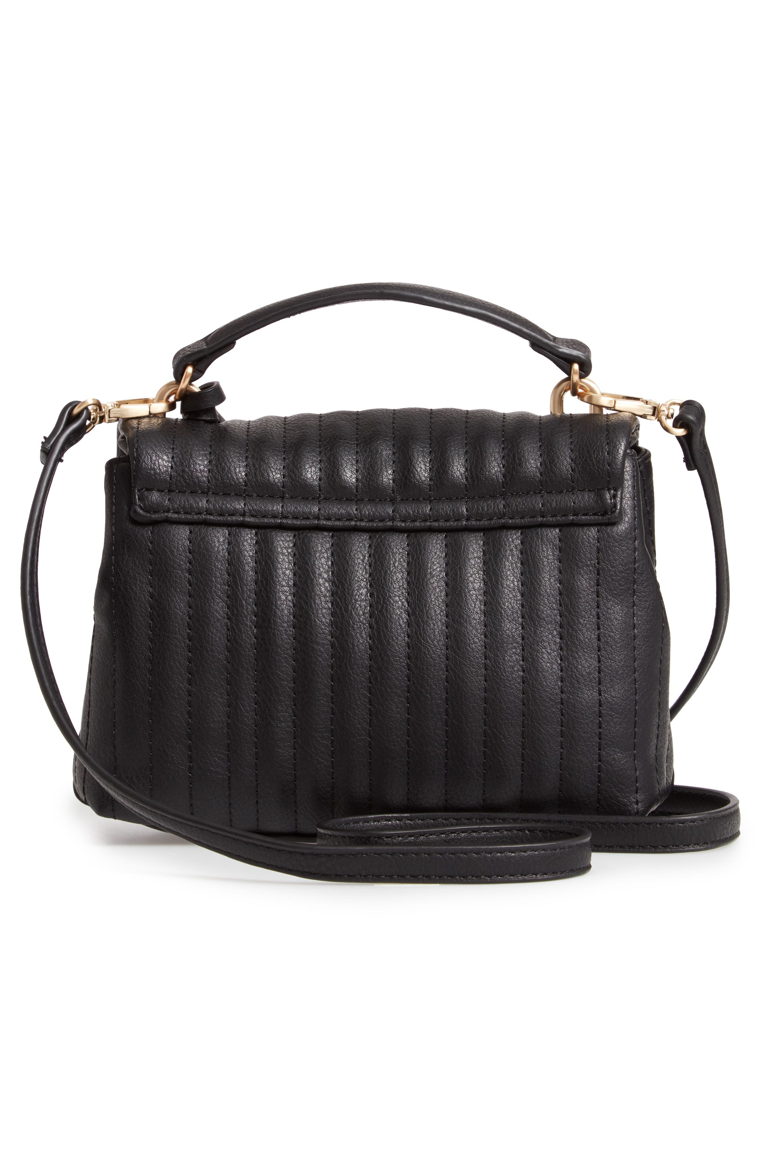 Sole Society Urche Faux Leather Crossbody Bag, Alternate, color, 