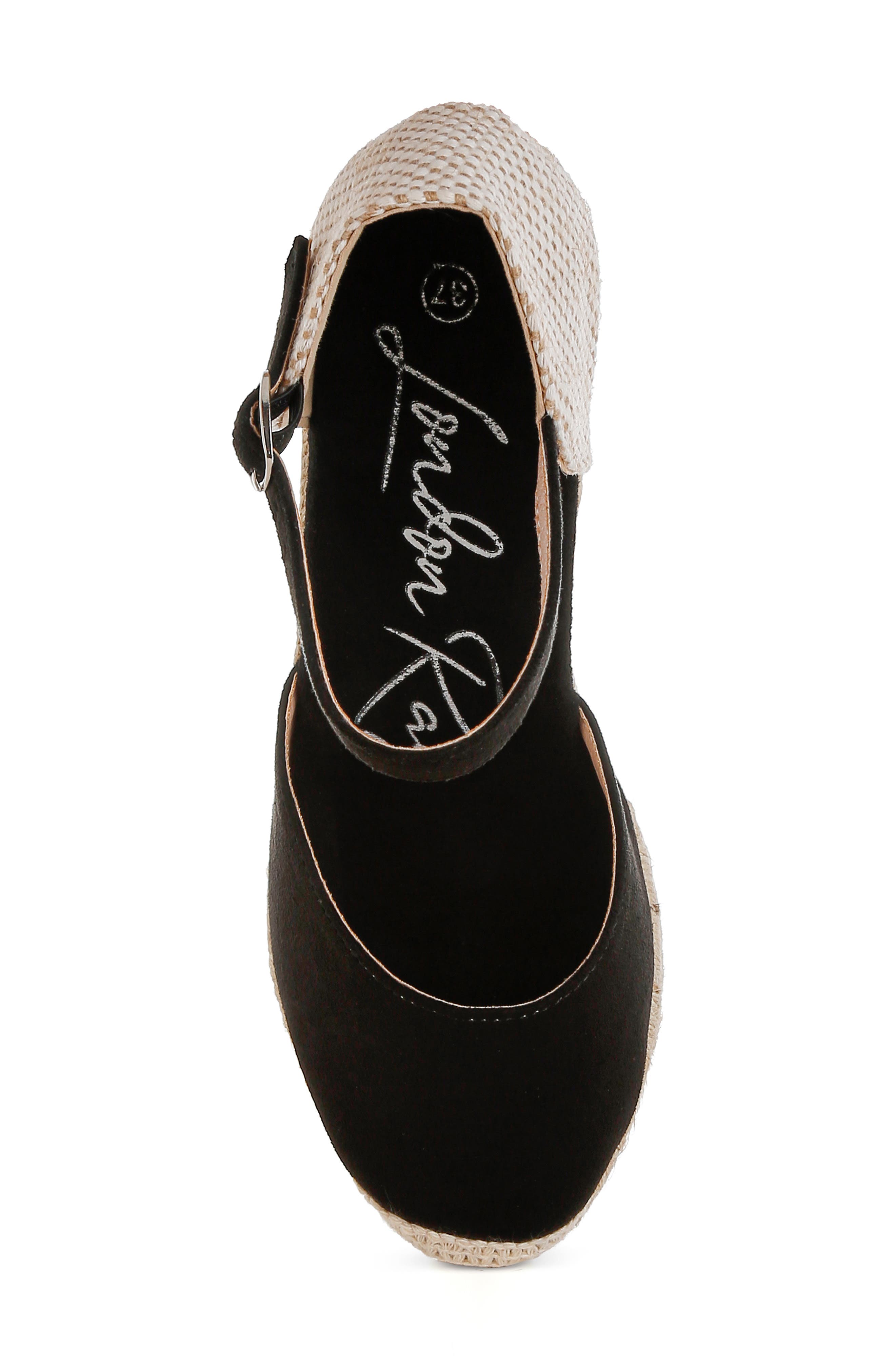 LONDON RAG Anglong Espadrille Wedge Sandal, Alternate, color, 