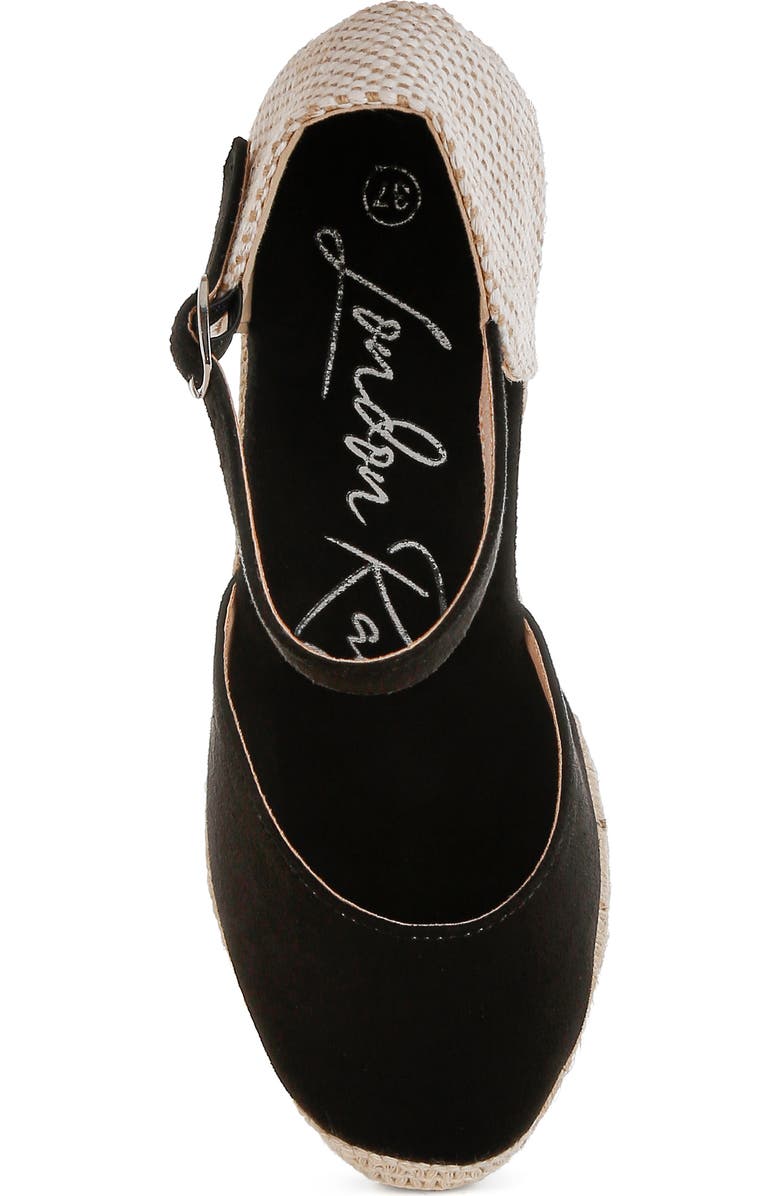 LONDON RAG Anglong Espadrille Wedge Sandal, Alternate, color,