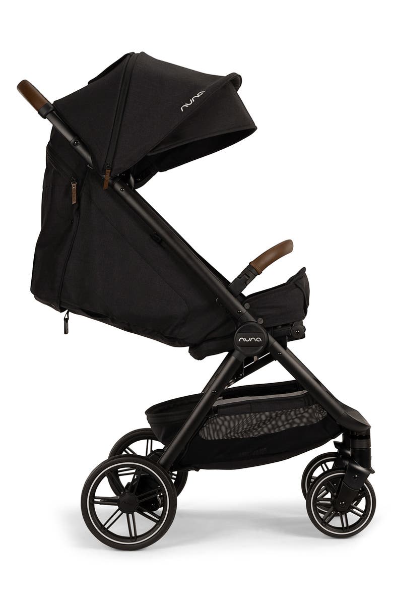 Nuna TRVL<sup>™</sup> LX Compact Stroller, Alternate, color, Caviar