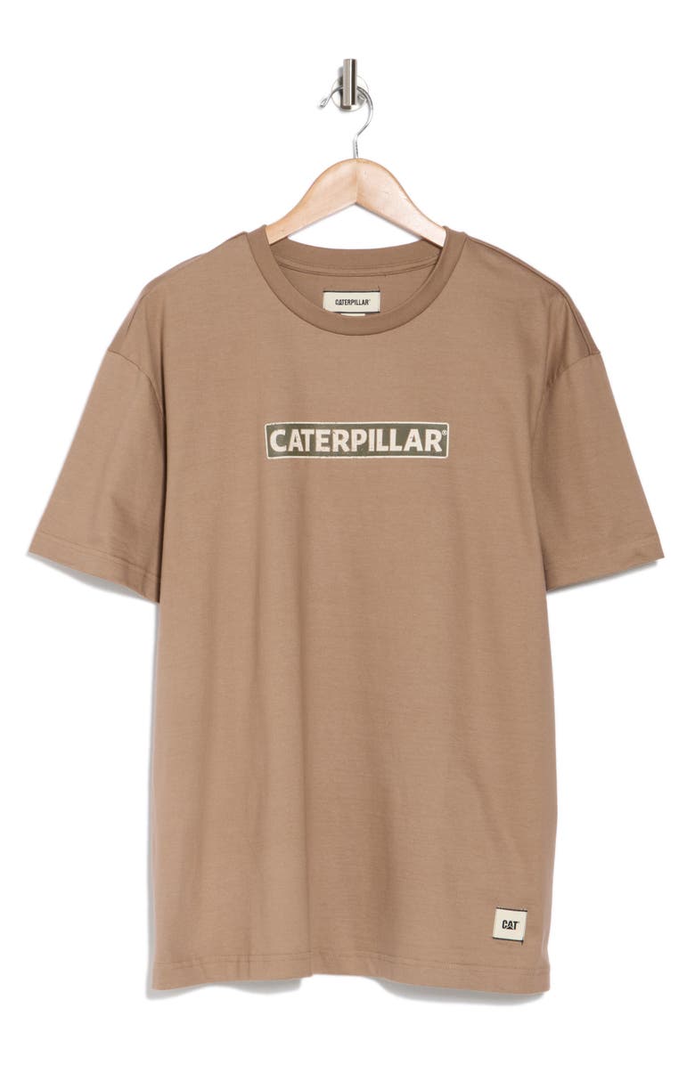 CAT WWR Premium Goods Logo Graphic T-Shirt, Alternate, color, Fossil