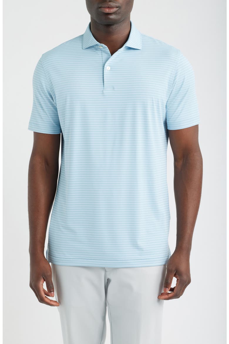 Crown Crafted Performance Jersey Polo, Main, color, SEAFLOWER