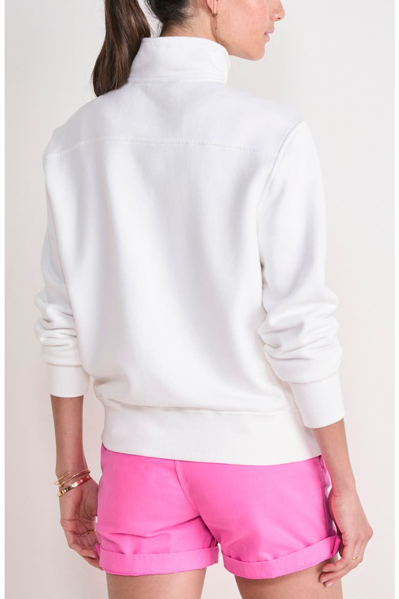Shep Quarter Zip Pullover, Alternate, color, WHITE CAP