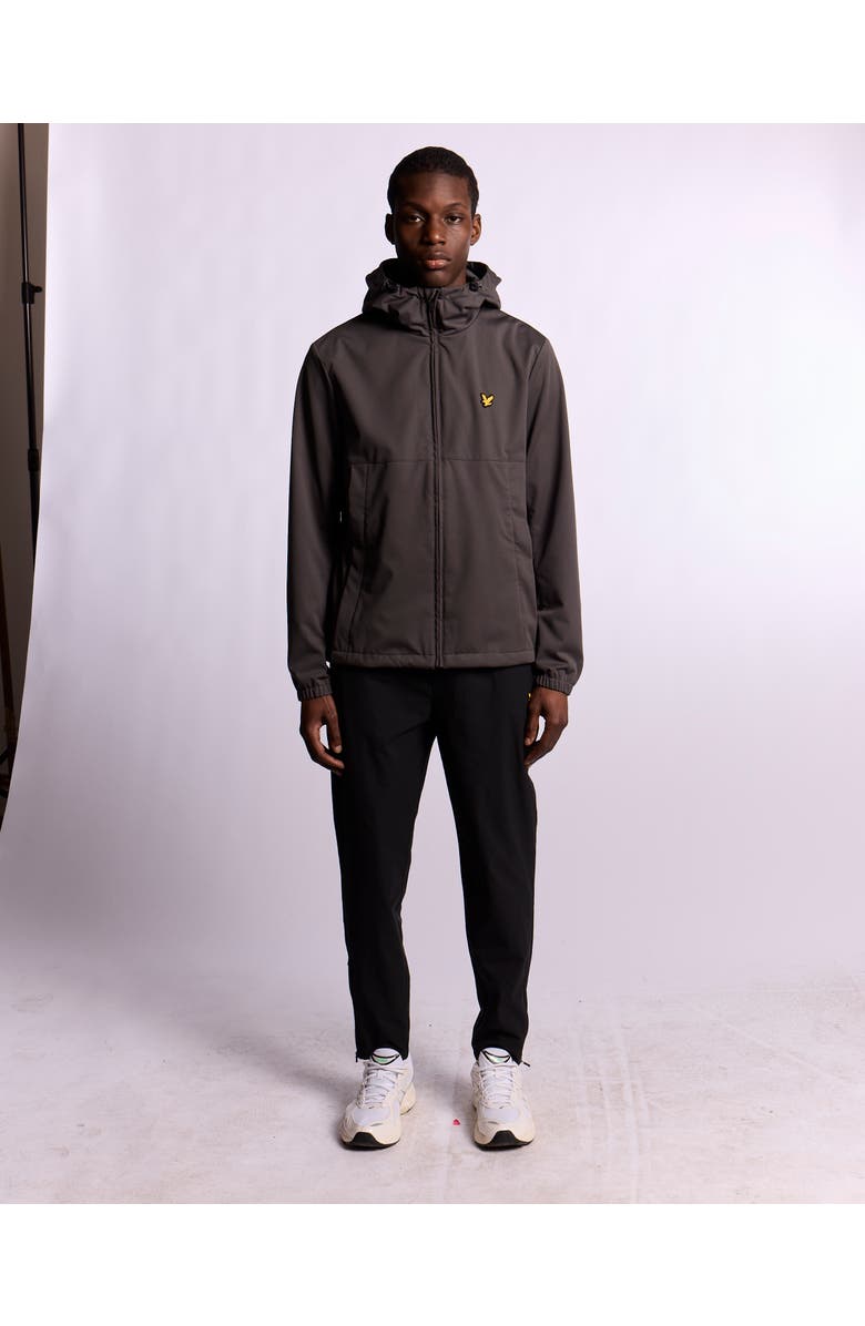 Lyle & Scott Sports Windbreaker Full Zip Jacket, Alternate, color, Granite