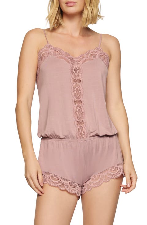 Marry Me Dreamer Jersey Knit Teddy Romper