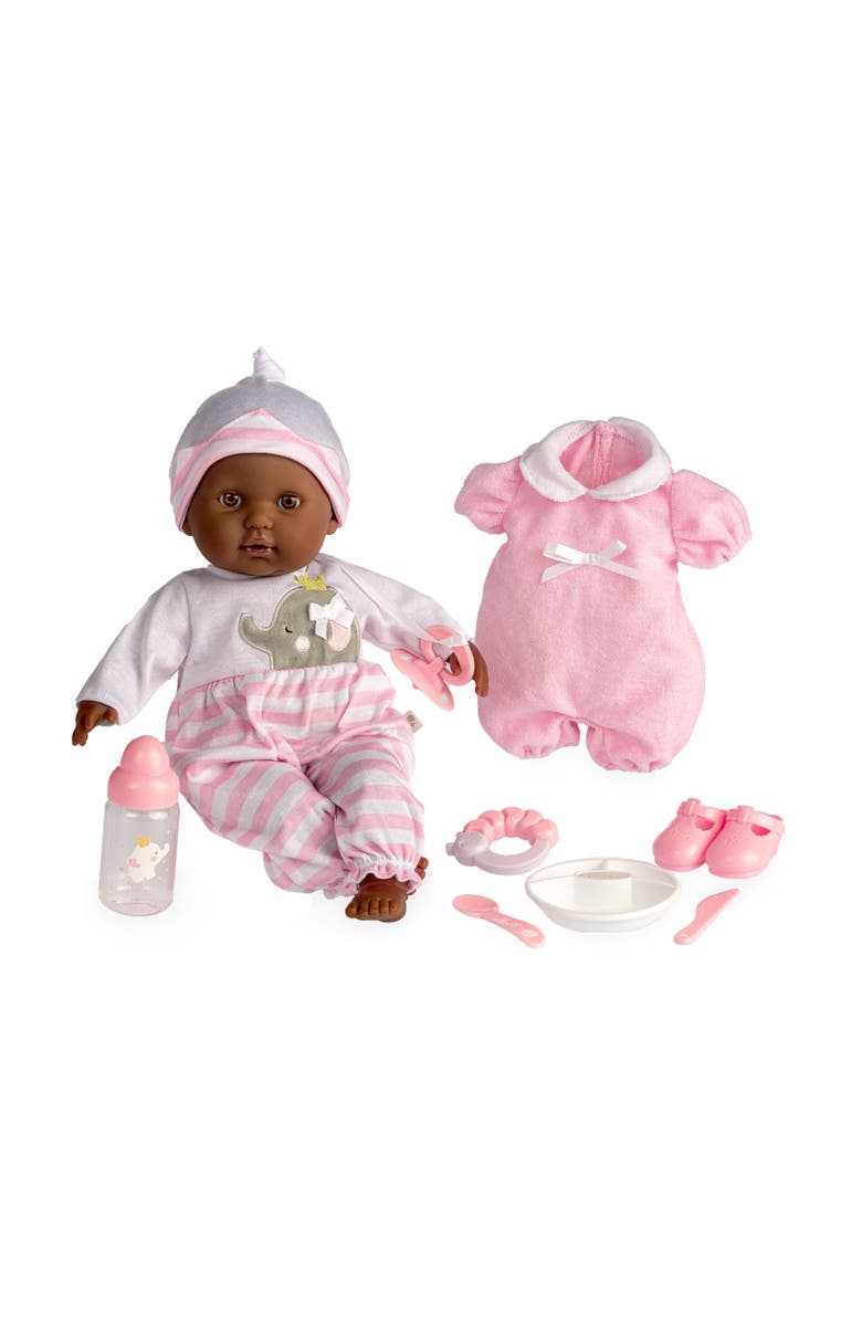 JC Toys African American  Baby Doll, Main, color, Pink