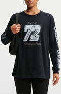 Nike Sportswear Airbrushed Graphic Long Sleeve T-Shirt