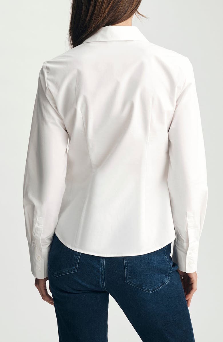 Mavi Jeans Poplin Shirt, Alternate, color, White