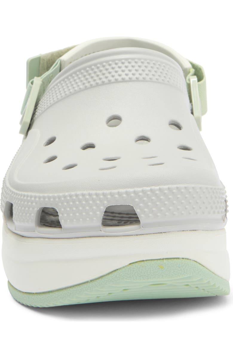 CROCS Hiker Xscape Marbled Platform Slingback Clog, Alternate, color,
