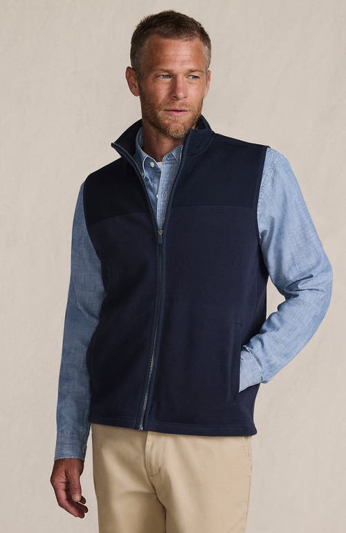 Lands' End Anyweather Raindefense Fleece Vest In Multi