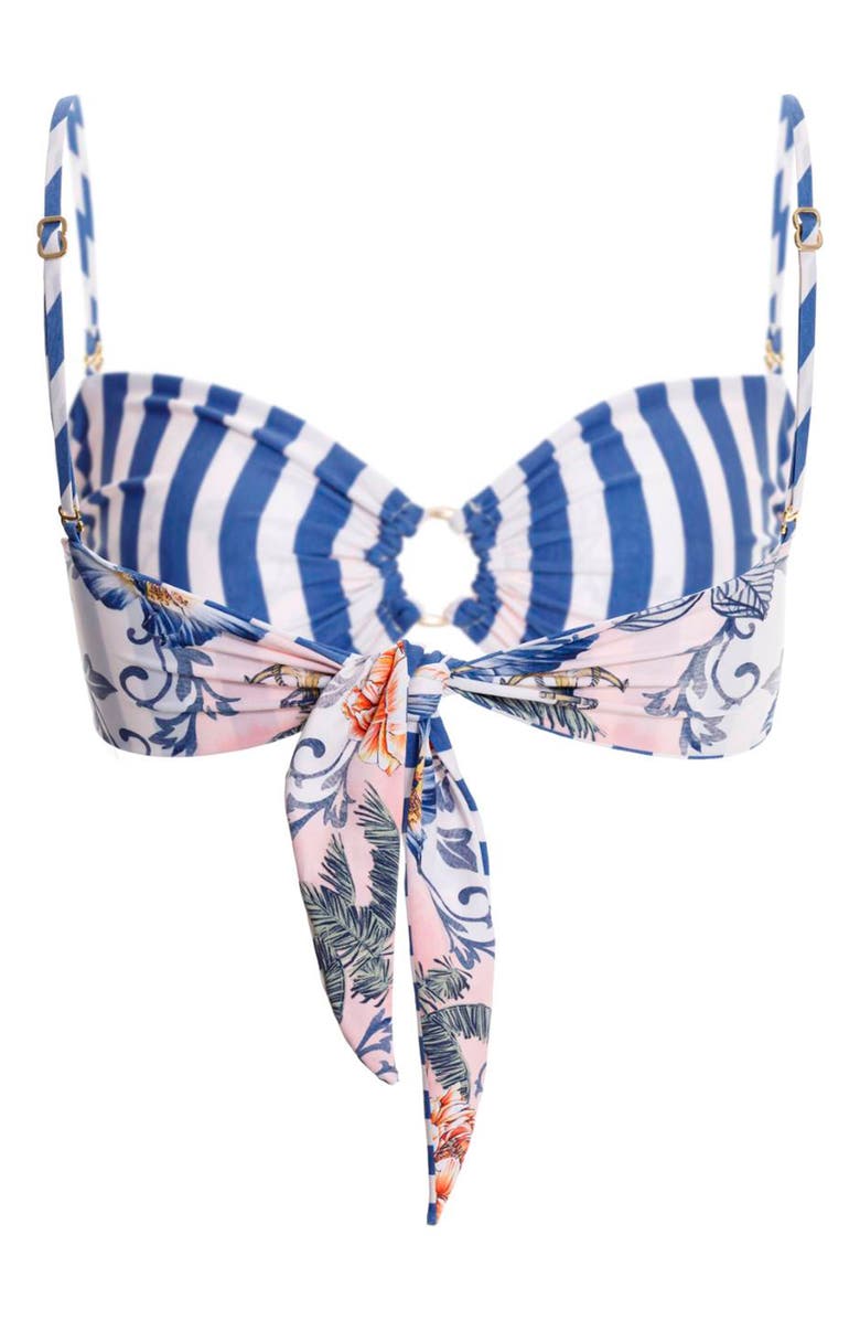 Agua Bendita Talia Kai Reversible Bikini Top, Alternate, color,