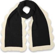 SAACHI Scallop Trim Scarf