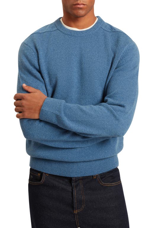Ted Baker Demario Wool Blend Crewneck Sweater In Blue