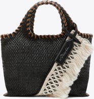 3.1 Phillip Lim Raffia Fringe Mini Market Tote