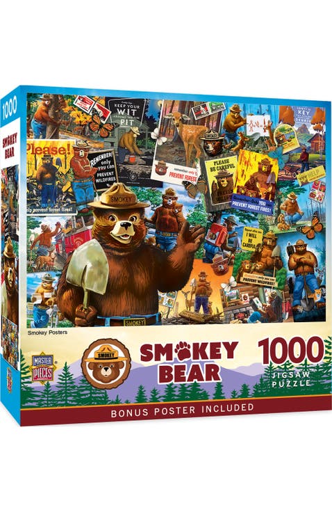 Smokey Bear Posters 1000 Piece Puzzle