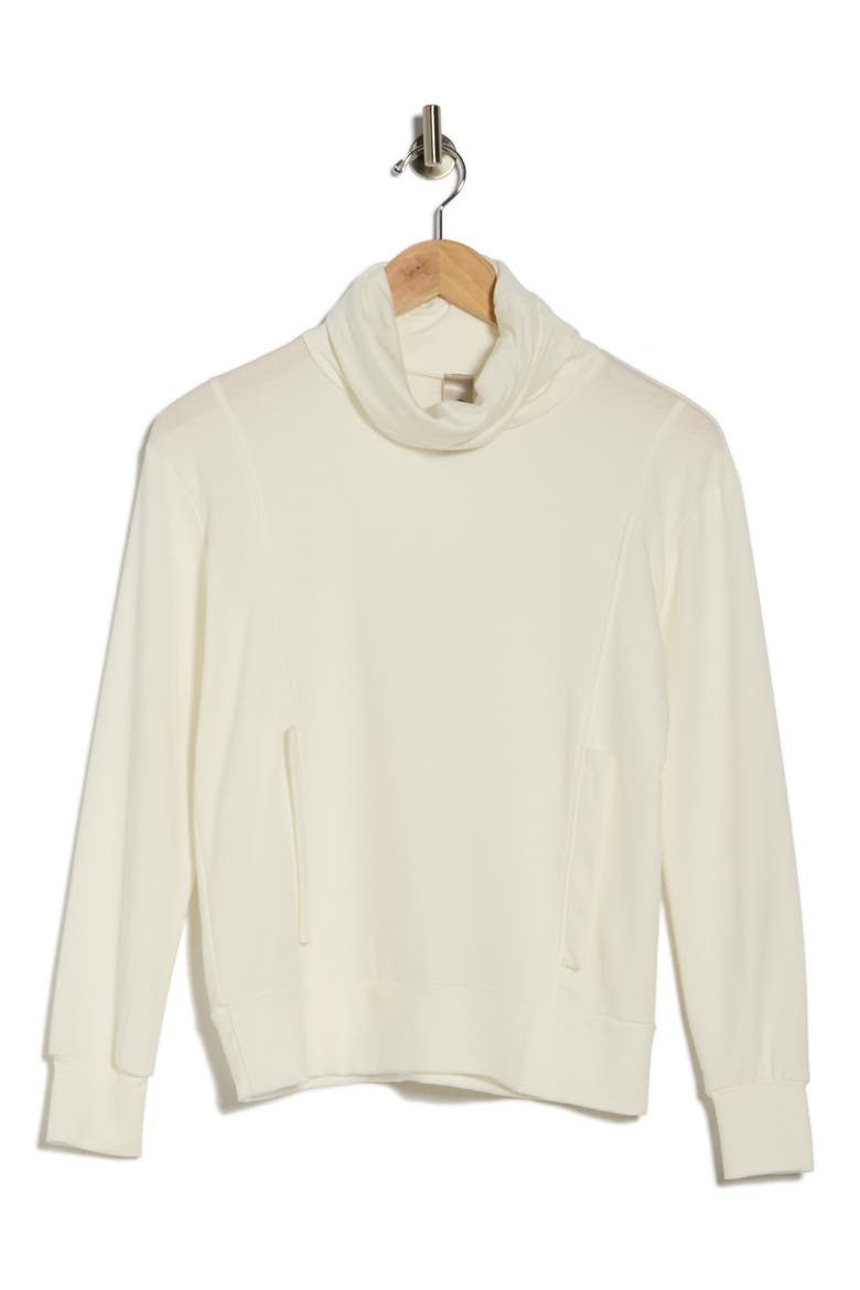 Turtleneck Sweater, Alternate, color, WHITE
