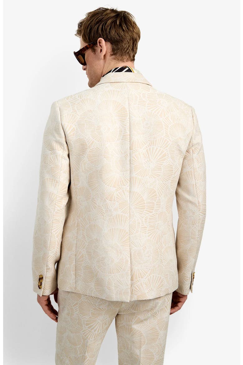 Thurston Seashell Jacquard Blazer, Alternate, color, Beachy Beige