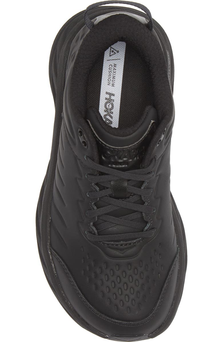 HOKA Bondi SR Wide Water Resistant Running Shoe, Alternate, color,