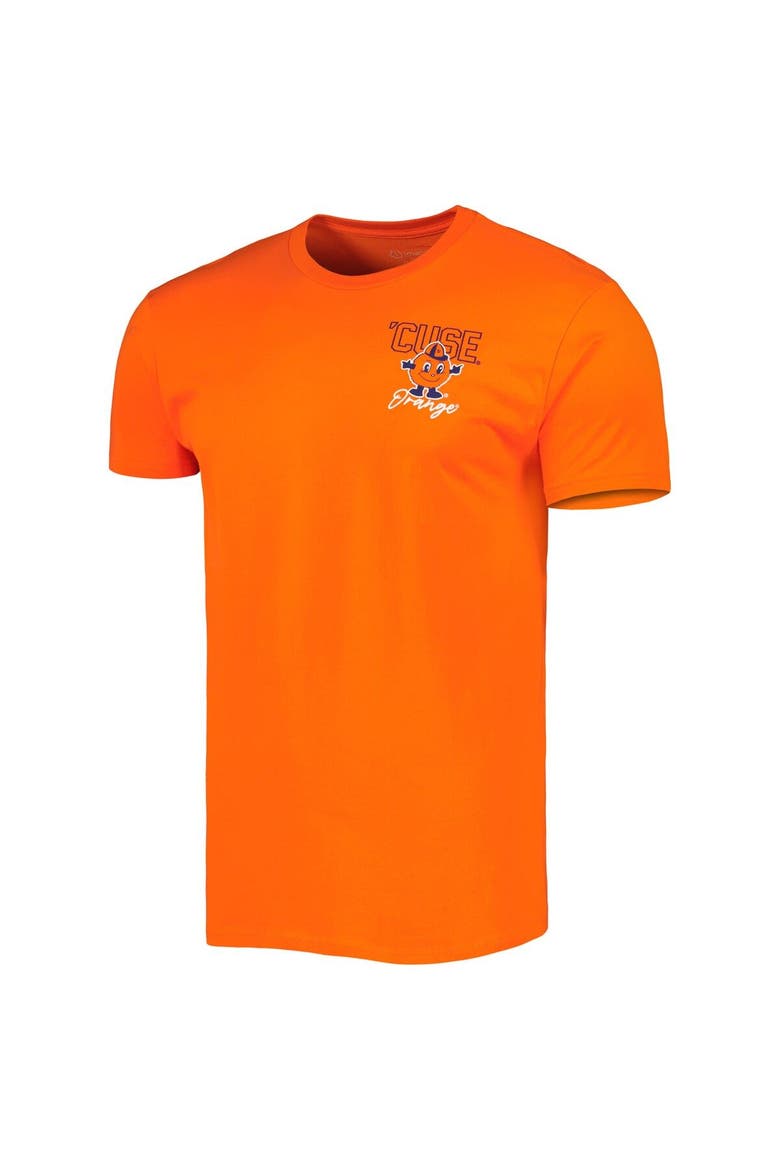Men's Orange Syracuse Orange Vintage Through the Years Two-Hit T-Shirt, Alternate, color, Orange