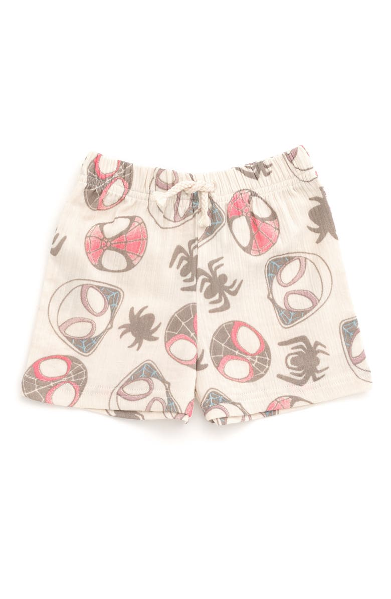 Marvel Spidey and His Amazing Friends Gauze One Piece and Set, Alternate, color, Ivory
