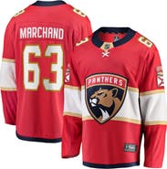 FANATICS Men's Fanatics Brad Marchand Red Florida Panthers Home Breakaway Jersey